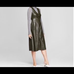 Prologue Faux Leather Dress